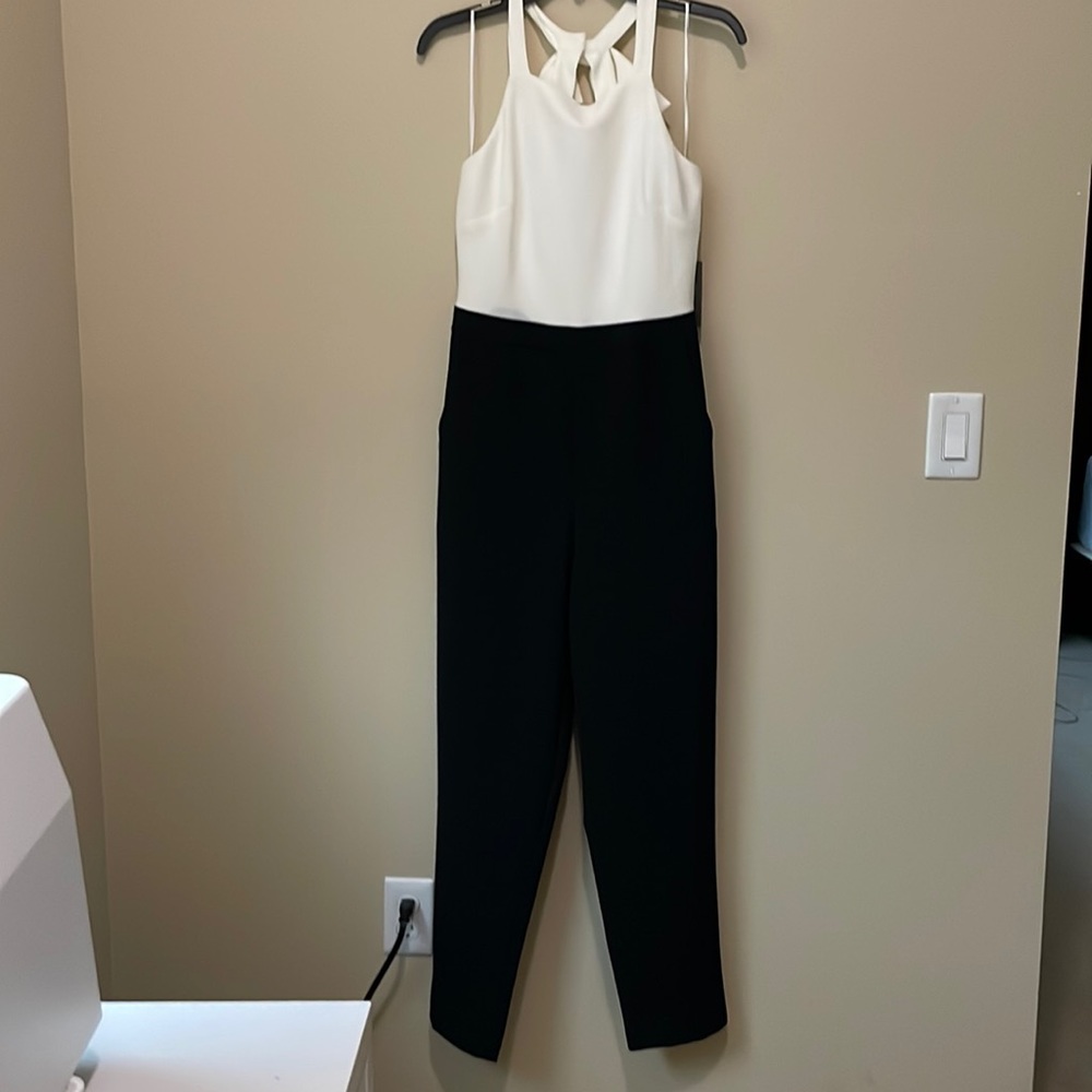 Black and White Jumpsuit